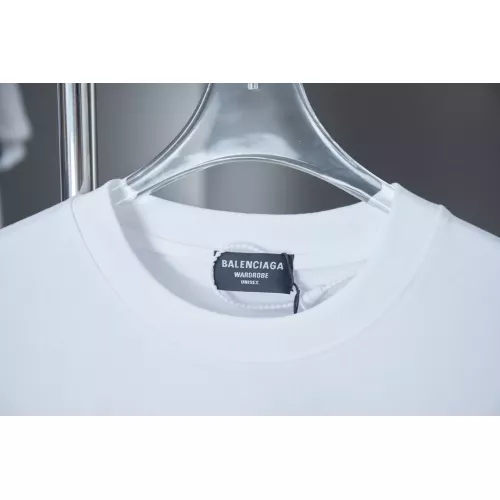 Replica Balenciaga T-Shirts Short Sleeved For Unisex #1348763 $36.00 USD for Wholesale