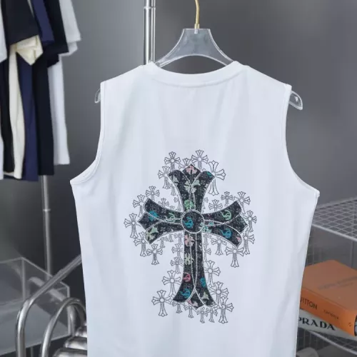 Replica Chrome Hearts T-Shirts Sleeveless For Unisex #1348771 $36.00 USD for Wholesale