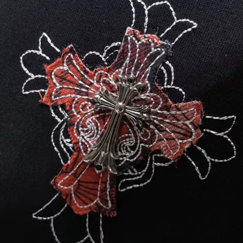 Replica Chrome Hearts T-Shirts Short Sleeved For Unisex #1348796 $39.00 USD for Wholesale