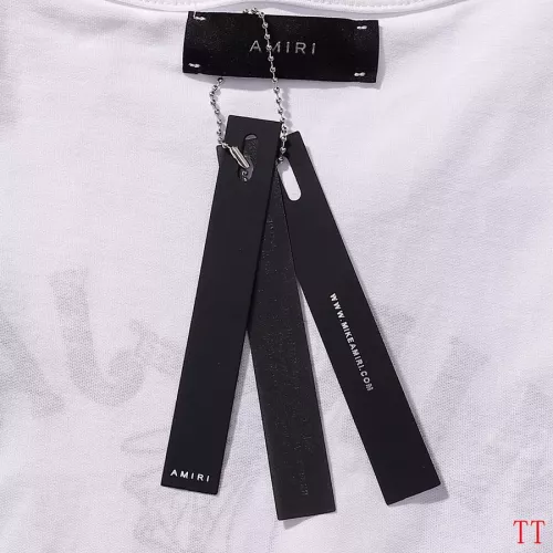 Replica Amiri T-Shirts Short Sleeved For Unisex #1350208 $29.00 USD for Wholesale