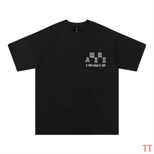 Replica Amiri T-Shirts Short Sleeved For Unisex #1350209 $29.00 USD for Wholesale