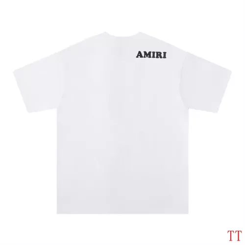 Replica Amiri T-Shirts Short Sleeved For Unisex #1350211 $29.00 USD for Wholesale