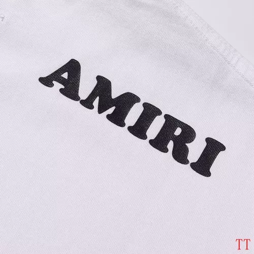 Replica Amiri T-Shirts Short Sleeved For Unisex #1350211 $29.00 USD for Wholesale