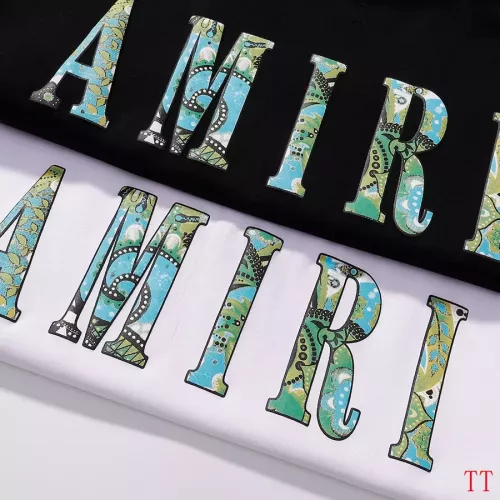 Replica Amiri T-Shirts Short Sleeved For Unisex #1350215 $29.00 USD for Wholesale