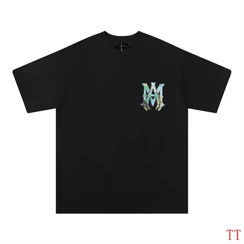 Replica Amiri T-Shirts Short Sleeved For Unisex #1350217 $29.00 USD for Wholesale