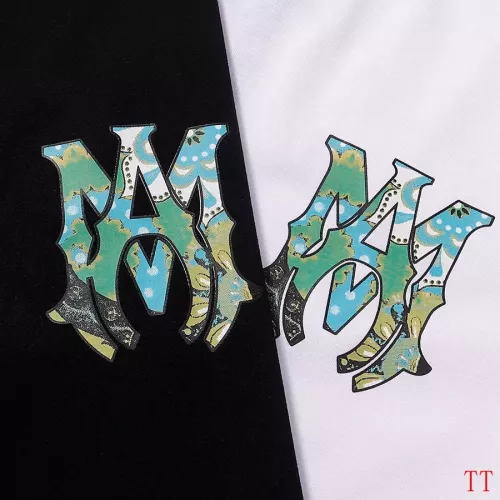 Replica Amiri T-Shirts Short Sleeved For Unisex #1350217 $29.00 USD for Wholesale