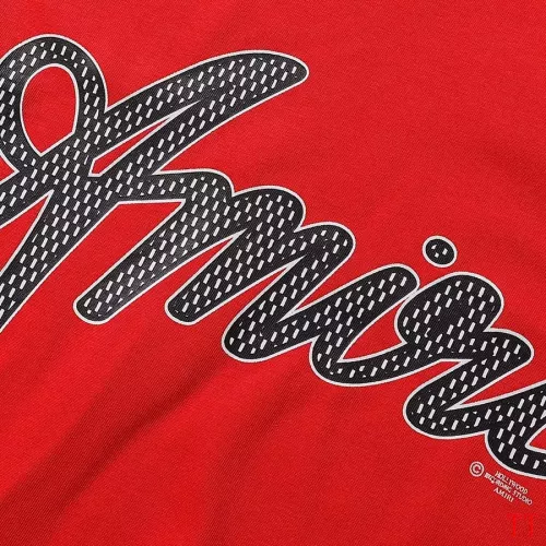 Replica Amiri T-Shirts Short Sleeved For Unisex #1350219 $29.00 USD for Wholesale