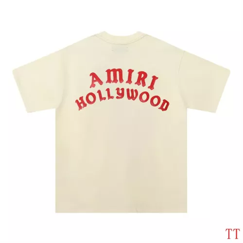 Replica Amiri T-Shirts Short Sleeved For Unisex #1350221 $29.00 USD for Wholesale