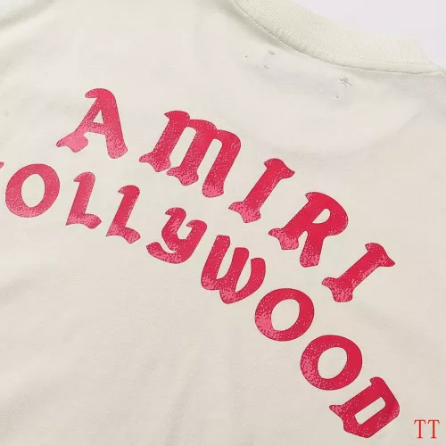 Replica Amiri T-Shirts Short Sleeved For Unisex #1350221 $29.00 USD for Wholesale