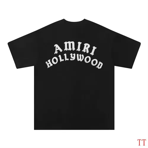 Replica Amiri T-Shirts Short Sleeved For Unisex #1350222 $29.00 USD for Wholesale