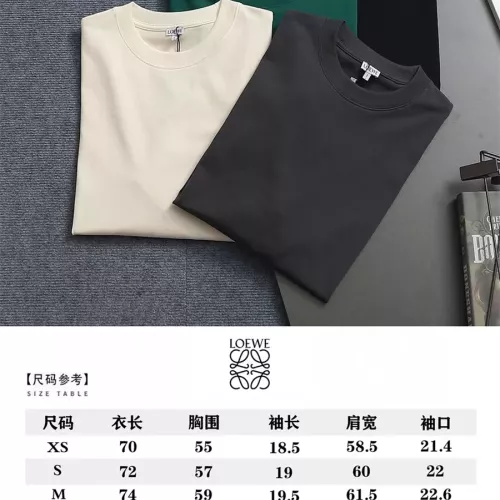 Replica LOEWE T-Shirts Short Sleeved For Unisex #1350237 $39.00 USD for Wholesale