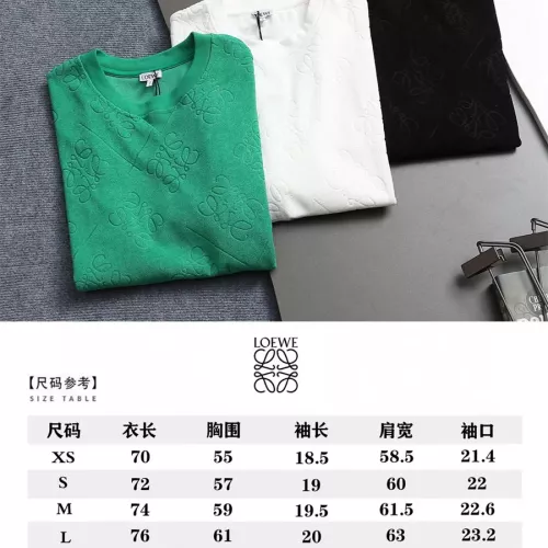 Replica LOEWE T-Shirts Short Sleeved For Unisex #1350241 $39.00 USD for Wholesale