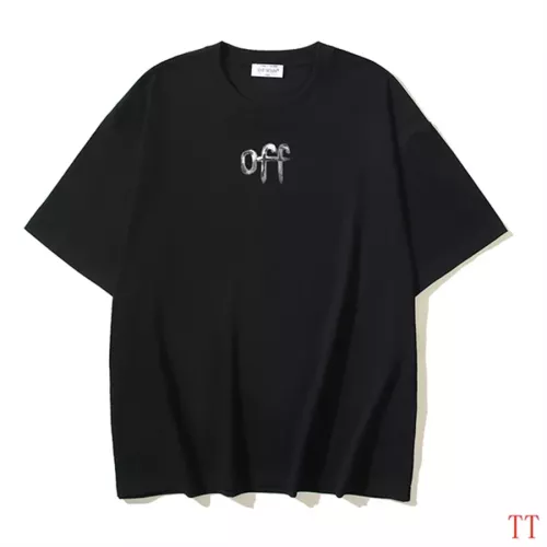 Replica Off-White T-Shirts Short Sleeved For Unisex #1350343 $32.00 USD for Wholesale
