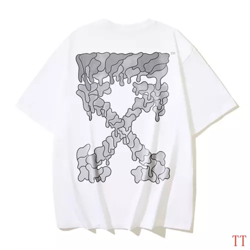 Off-White T-Shirts Short Sleeved For Unisex #1350345