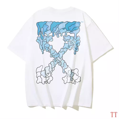 Off-White T-Shirts Short Sleeved For Unisex #1350346
