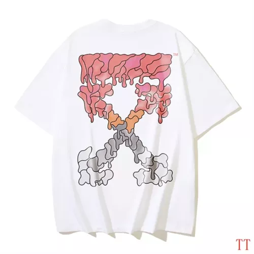 Off-White T-Shirts Short Sleeved For Unisex #1350347