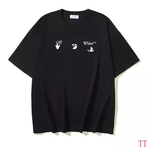 Replica Off-White T-Shirts Short Sleeved For Unisex #1350348 $29.00 USD for Wholesale