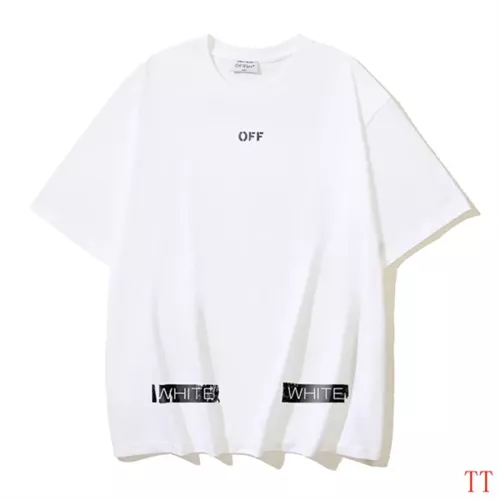 Off-White T-Shirts Short Sleeved For Unisex #1350360