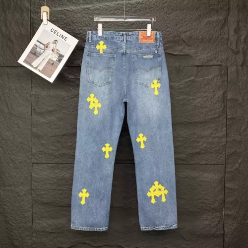 Replica Chrome Hearts Jeans For Unisex #1350680 $56.00 USD for Wholesale