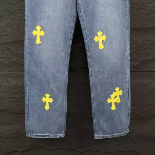 Replica Chrome Hearts Jeans For Unisex #1350680 $56.00 USD for Wholesale