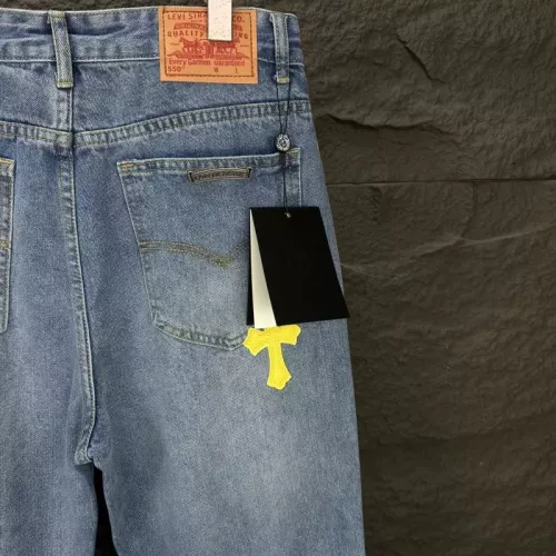 Replica Chrome Hearts Jeans For Unisex #1350680 $56.00 USD for Wholesale