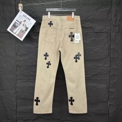 Replica Chrome Hearts Jeans For Unisex #1350686 $56.00 USD for Wholesale