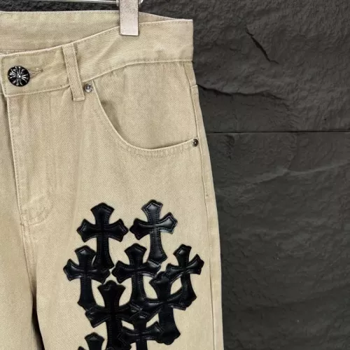 Replica Chrome Hearts Jeans For Unisex #1350686 $56.00 USD for Wholesale