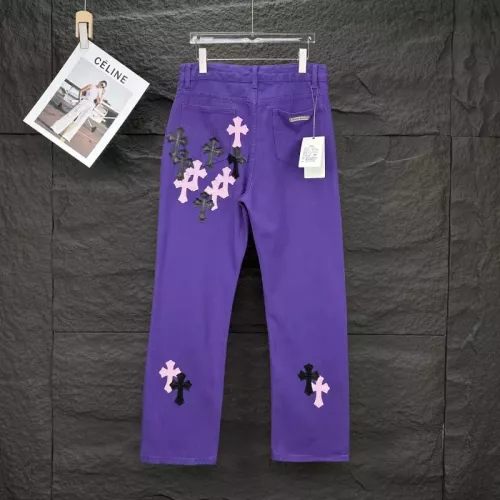 Replica Chrome Hearts Jeans For Unisex #1350687 $56.00 USD for Wholesale