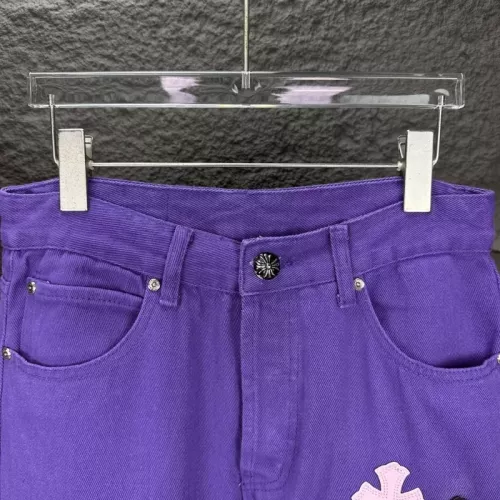 Replica Chrome Hearts Jeans For Unisex #1350687 $56.00 USD for Wholesale