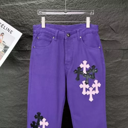 Replica Chrome Hearts Jeans For Unisex #1350687 $56.00 USD for Wholesale