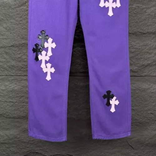 Replica Chrome Hearts Jeans For Unisex #1350687 $56.00 USD for Wholesale