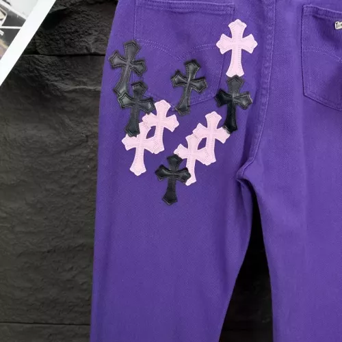 Replica Chrome Hearts Jeans For Unisex #1350687 $56.00 USD for Wholesale