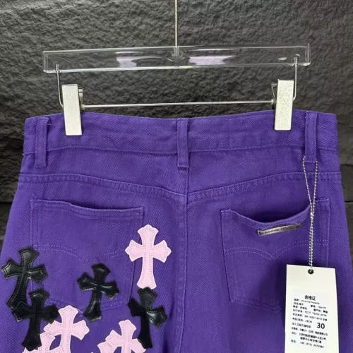 Replica Chrome Hearts Jeans For Unisex #1350687 $56.00 USD for Wholesale