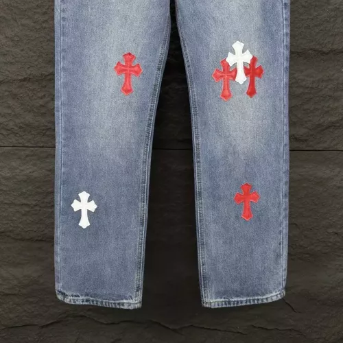 Replica Chrome Hearts Jeans For Unisex #1350691 $56.00 USD for Wholesale