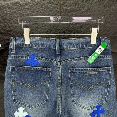 Replica Chrome Hearts Jeans For Unisex #1350693 $56.00 USD for Wholesale