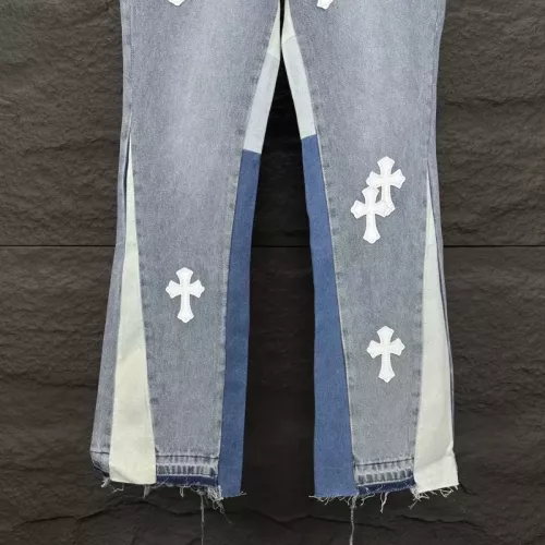 Replica Chrome Hearts Jeans For Unisex #1350696 $56.00 USD for Wholesale