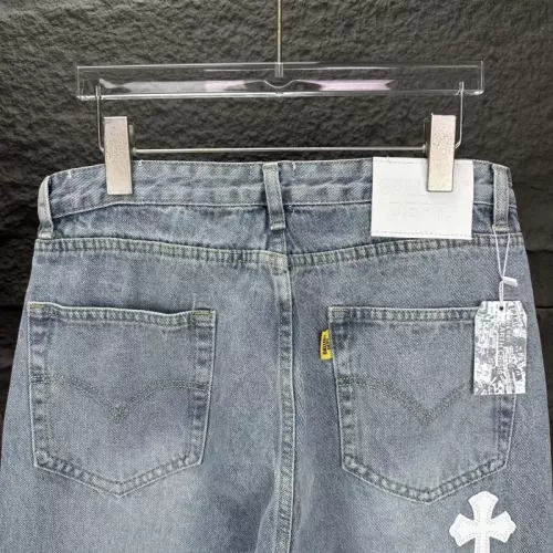 Replica Chrome Hearts Jeans For Unisex #1350696 $56.00 USD for Wholesale