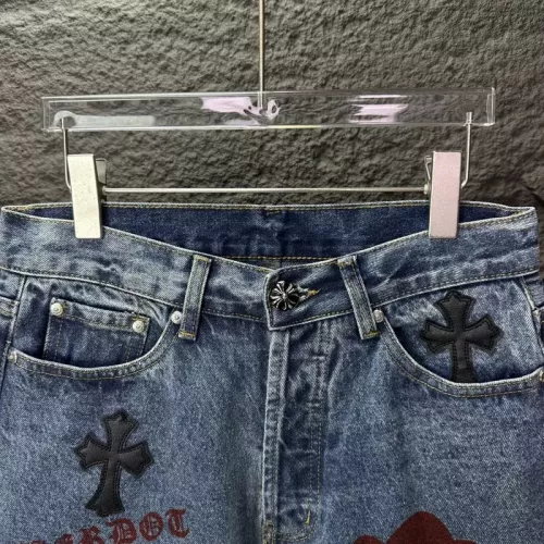 Replica Chrome Hearts Jeans For Unisex #1350699 $60.00 USD for Wholesale
