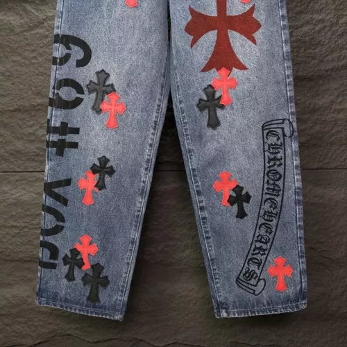 Replica Chrome Hearts Jeans For Unisex #1350699 $60.00 USD for Wholesale