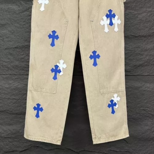 Replica Chrome Hearts Jeans For Unisex #1350700 $60.00 USD for Wholesale