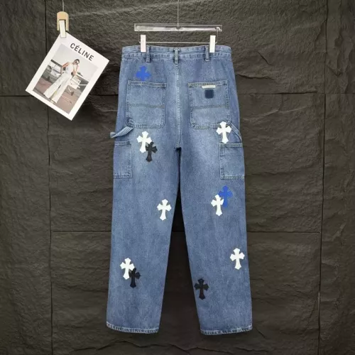 Replica Chrome Hearts Jeans For Unisex #1350701 $60.00 USD for Wholesale