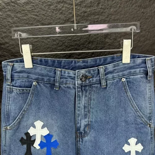 Replica Chrome Hearts Jeans For Unisex #1350701 $60.00 USD for Wholesale