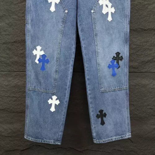 Replica Chrome Hearts Jeans For Unisex #1350701 $60.00 USD for Wholesale