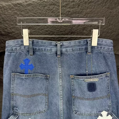 Replica Chrome Hearts Jeans For Unisex #1350701 $60.00 USD for Wholesale