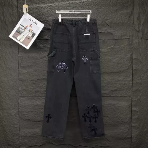 Replica Chrome Hearts Jeans For Unisex #1350702 $60.00 USD for Wholesale