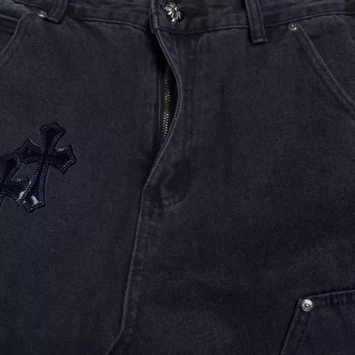 Replica Chrome Hearts Jeans For Unisex #1350702 $60.00 USD for Wholesale
