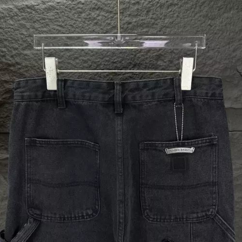 Replica Chrome Hearts Jeans For Unisex #1350702 $60.00 USD for Wholesale