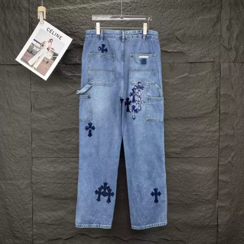 Replica Chrome Hearts Jeans For Unisex #1350703 $60.00 USD for Wholesale