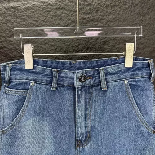 Replica Chrome Hearts Jeans For Unisex #1350703 $60.00 USD for Wholesale