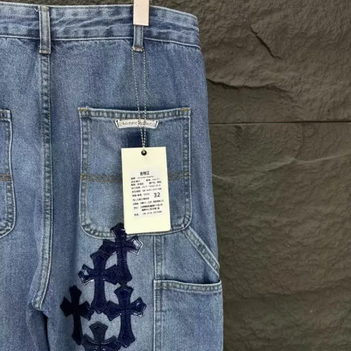 Replica Chrome Hearts Jeans For Unisex #1350703 $60.00 USD for Wholesale